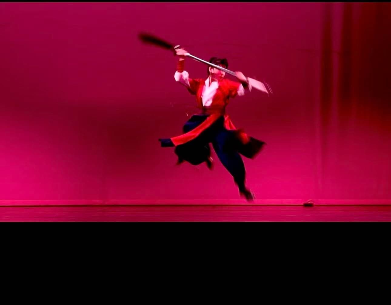Wushu on stage